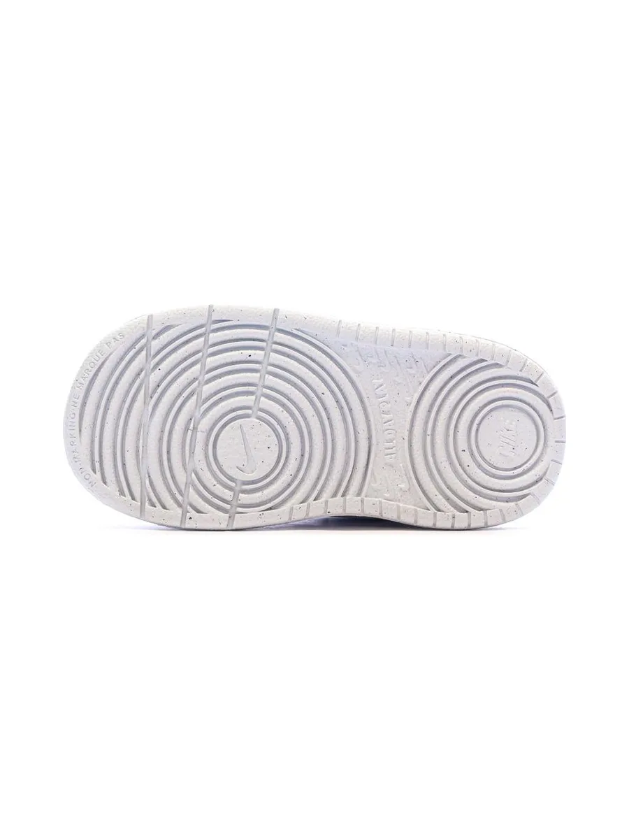 Baskets Blanc Enfant Nike Court Borough Low Recraf 5