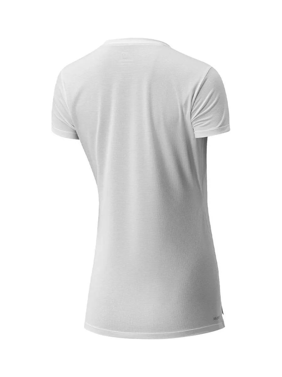 T-shirt Blanc Femme New Balance Core Run 3