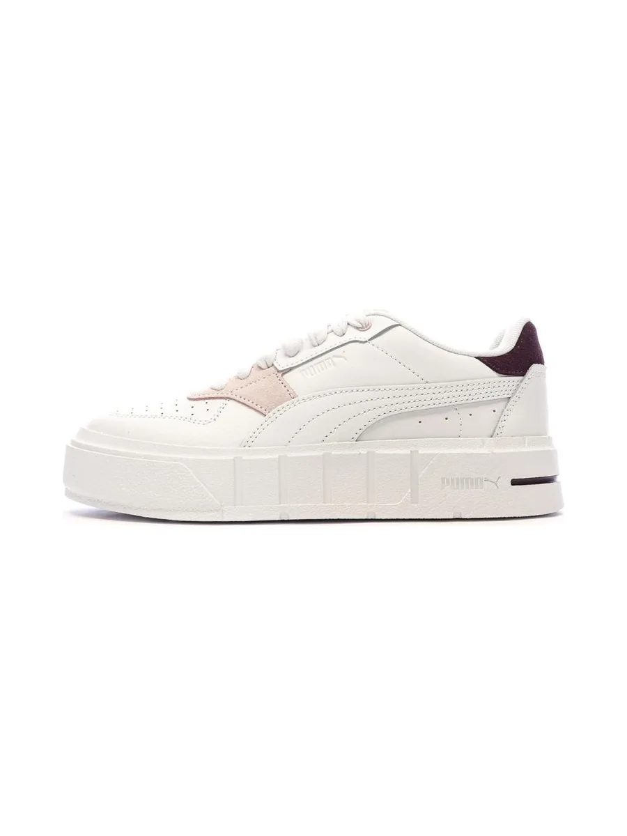 Baskets Blanches Fille/Femme Puma Cali Court Match 2