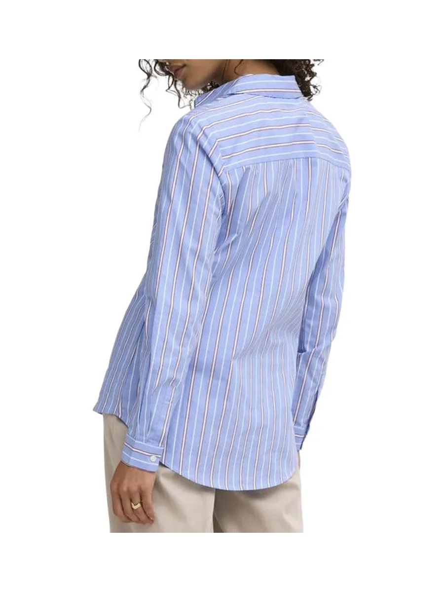 Chemise Bleu/Rouge Femme JDY Mio 4