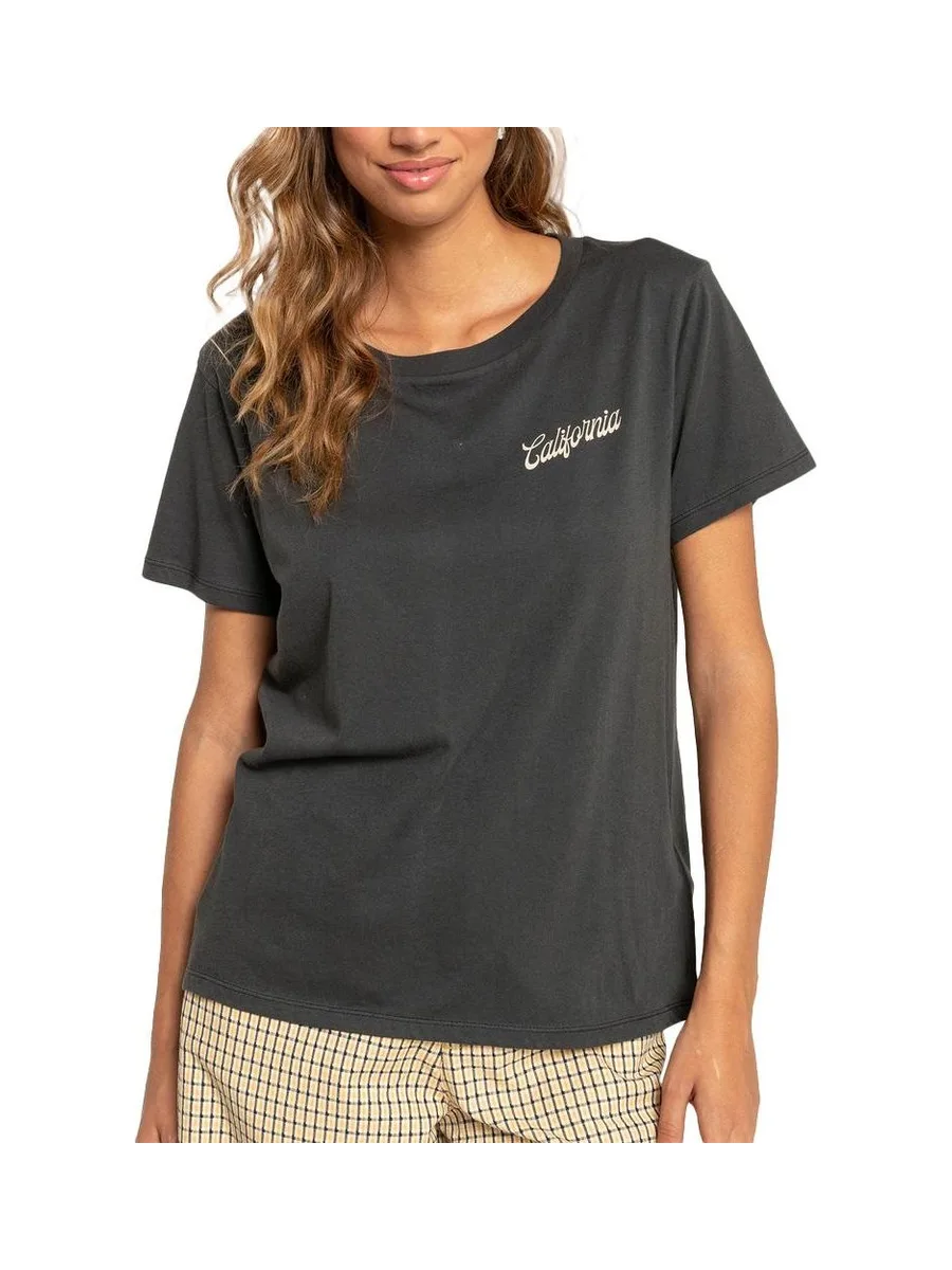 T-Shirt Gris Femme Billabong First 2