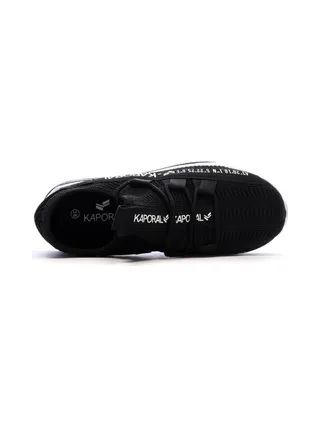 Baskets Noir/Blanc Homme Kaporal Dofino 4