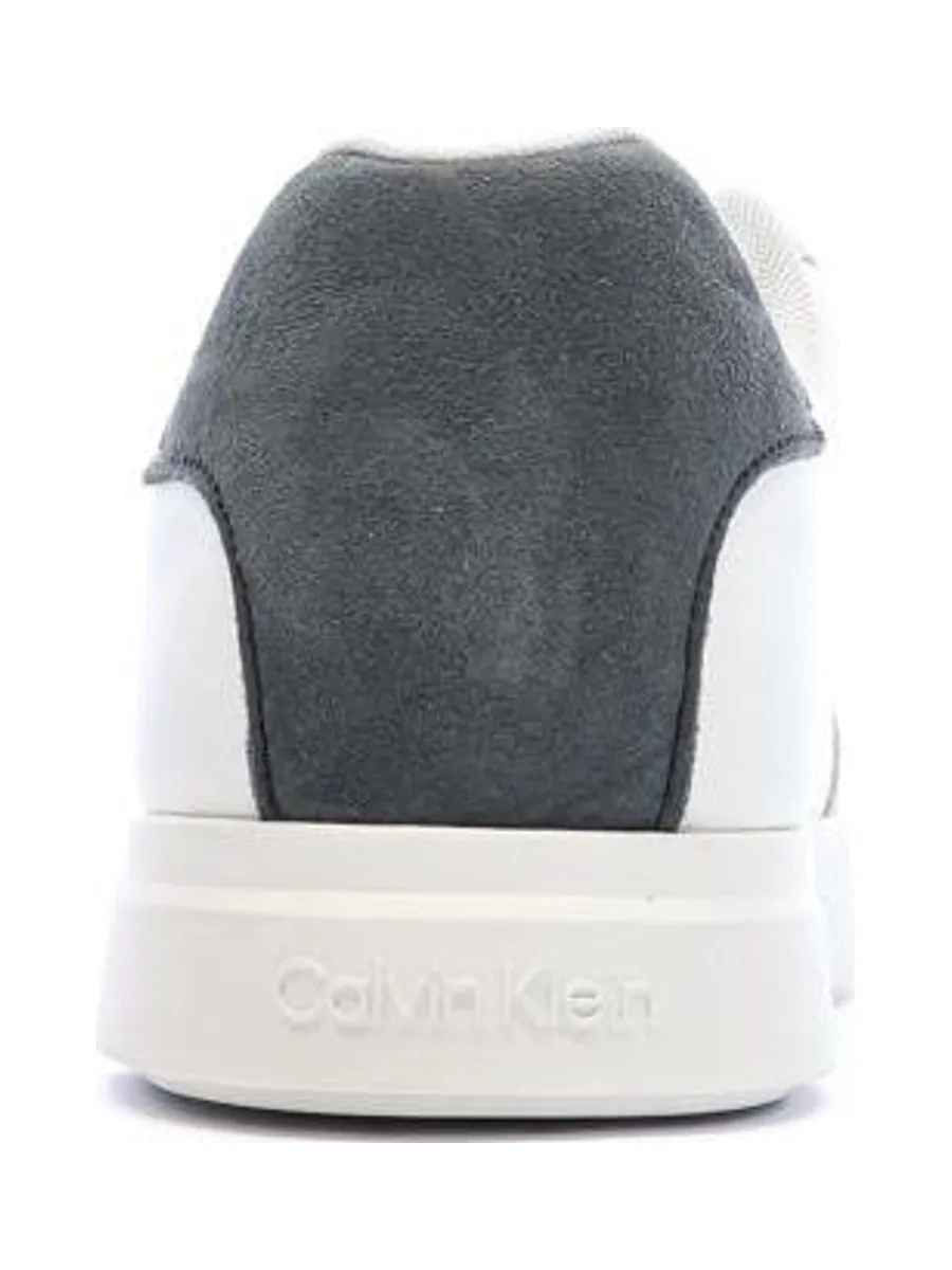 Baskets Blanches/Beiges Homme Calvin Klein Jeans Low Prof 4