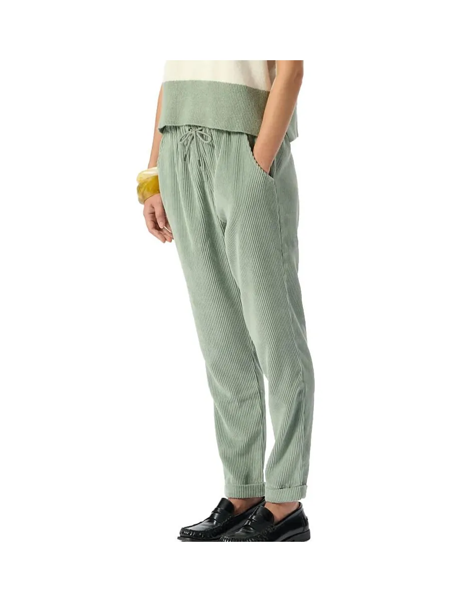 Pantalon Velours Vert Femme Teddy Smith 30116952D 2