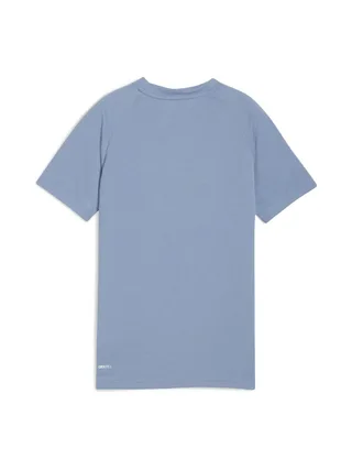 T-Shirt Bleu Garçon Puma Evostripe 2