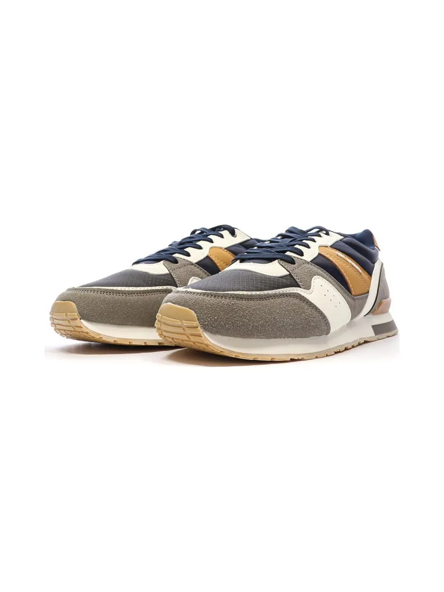Baskets Blanc/Marine/Camel Homme Umbro 973590 7