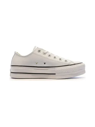 All Star Baskets Blanches à Plateforme Femme Converse 2