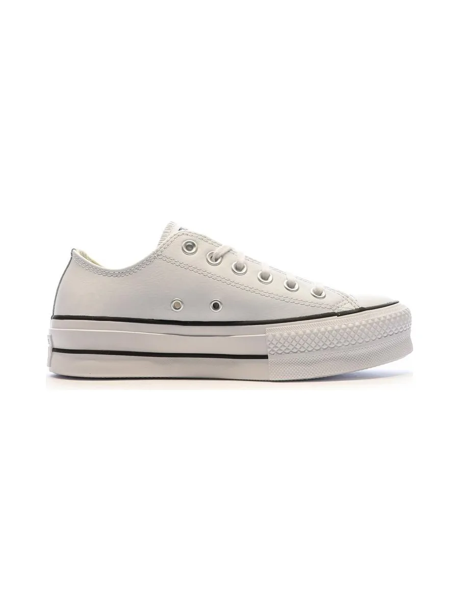 All Star Baskets Blanches à Plateforme Femme Converse 3