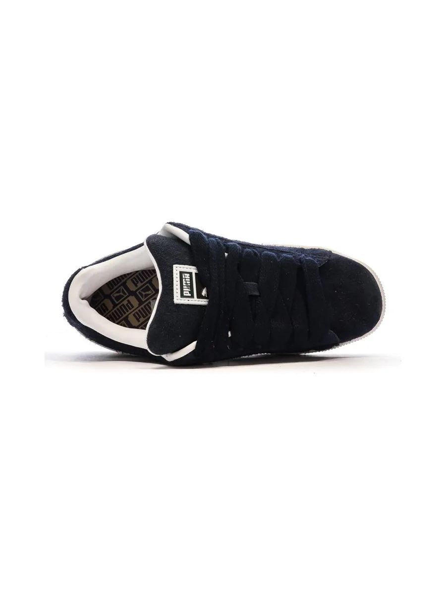 Baskets Noires/Blanches Homme Puma Suede Xl Hairy 5