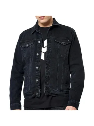 Veste en Jean Noir Homme Kaporal BLUNT 1