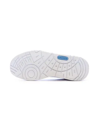 Baskets Blanches/Bleu Femme Lacoste Clip 124 5