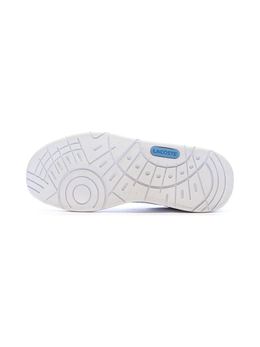 Baskets Blanches/Bleu Femme Lacoste Clip 124 5