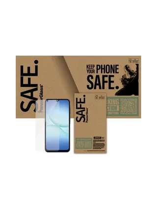 PanzerGlass SAFE. by ® Screen Protector Samsung Galaxy M17 5G | M36 5G | A17 4G | A17 5G | M16 5G | F16 5G | A26 5G | Ultra-Wide Fit 2