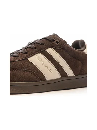 Baskets Marron Homme Teddy Smith White Suede 7