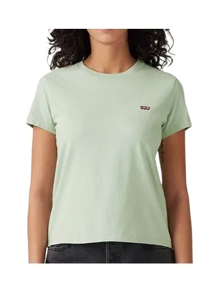 T-Shirt Vert Femme Levi's Perfects 1