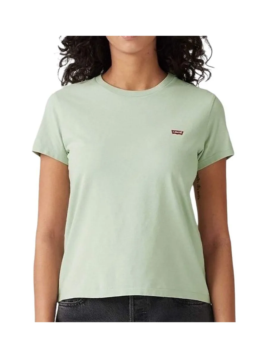 T-Shirt Vert Femme Levi's Perfects 1