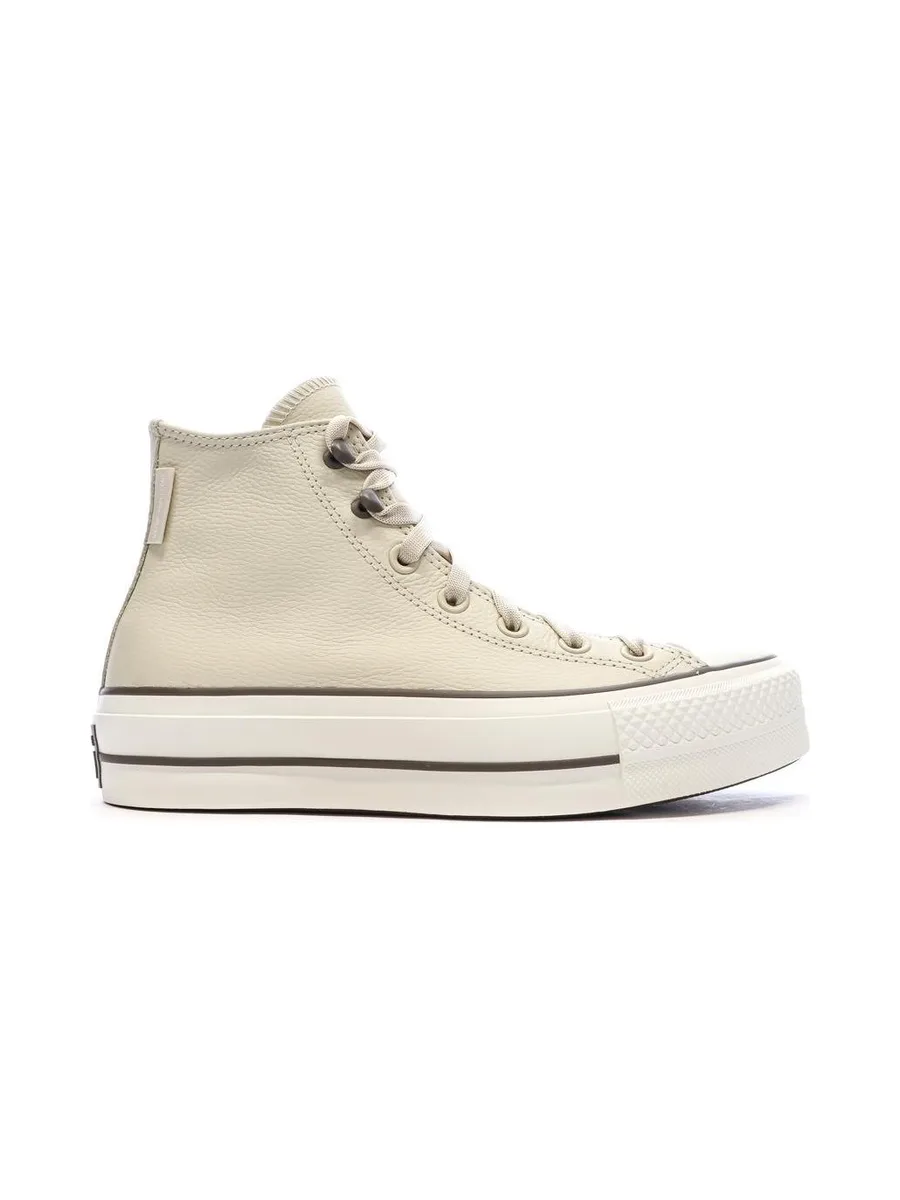 Baskets Beiges Femme Converse Chuck Taylor All Star Lift A11158C 2