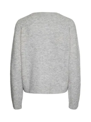 Pull Gris Femme Pieces Olla 2