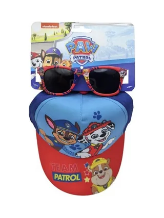 Kit Casquette + Lunette de Soleil Bleu Enfant Sport Zone Chase et marcus 1