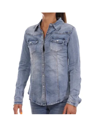 Chemise Bleu Femme Monday Premium 678 1