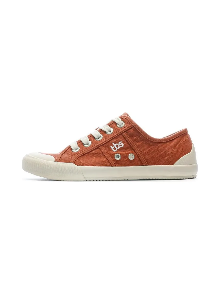 Baskets en toile Terracotta Femme TBS Opiace 2