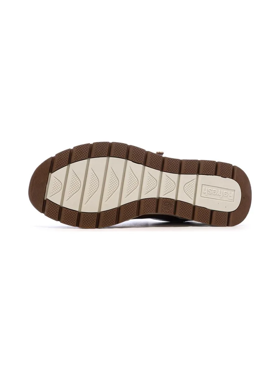 Baskets Marron Femme Refresh 172938 6