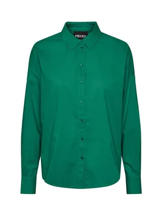 Chemise Manches Longues Vertes Femme Pieces Tanne 1