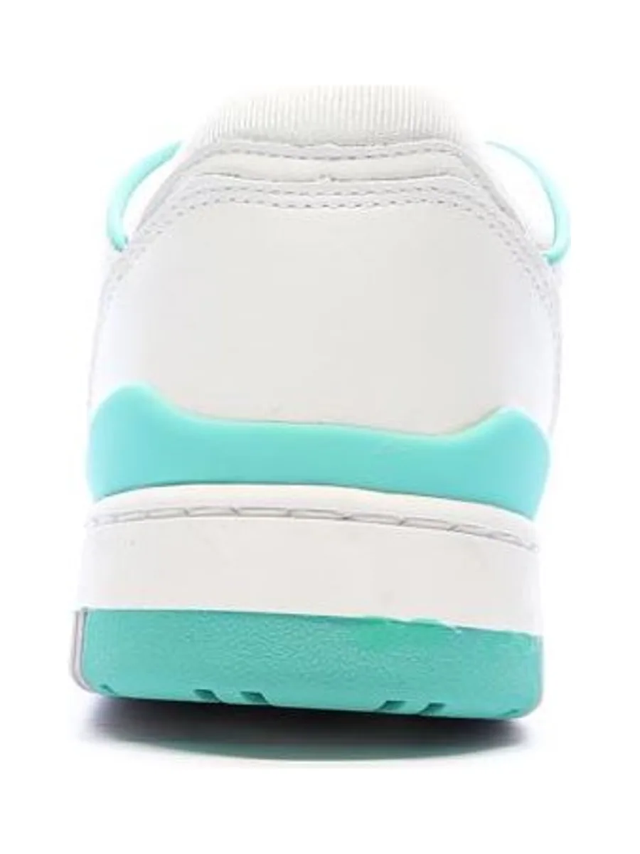 Baskets Blanches/Turquoises Homme Le Coq Sportif Nineties 4