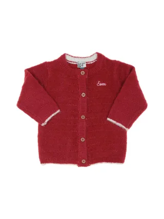 Gilet Rose Framboise Fille EOM Chardi 1