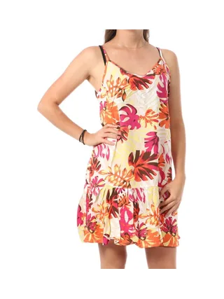 Robe Rose/Beige Femme Only Strap Rio 1