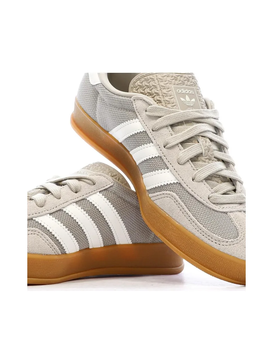 Baskets Beiges Adidas Gazelle Indoor 8