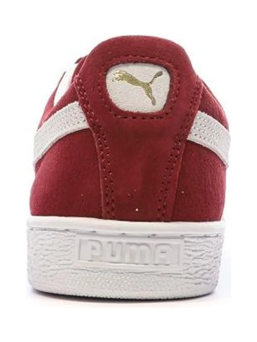 Baskets Bordeaux Mixte Puma Suede Classic XXL 4