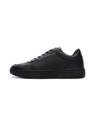 Baskets Noires Homme Tommy Hilfiger Th Hi Vulc 1