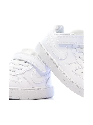 Baskets Blanc Enfant Nike Court Borough Low Recraf 7