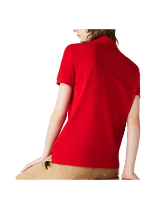 Polo Rouge Femme Lacoste Polo PF7839-240 2