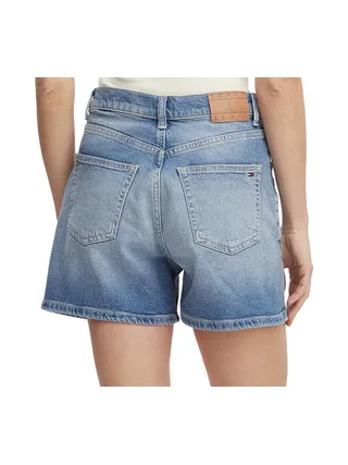 Short en Jean Bleu Femme Tommy Hilfiger Rwb 2
