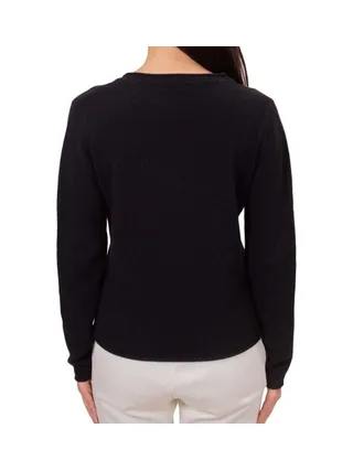 Pull Noir Femme Tommy Hilfiger Soft WW0WW43505 2