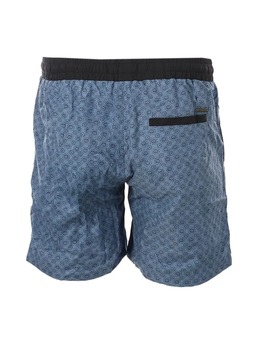Short de bain Bleu/Marine à Imprimés Homme Kaporal MARTYE 3