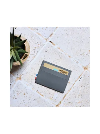 GUS - Porte-cartes horizontal en liège - Naturel 36