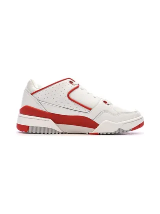 Baskets Blanches/Rouges Homme Le Coq Sportif Nineties 2