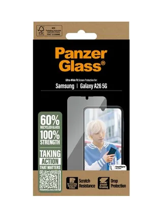 PanzerGlass ® Screen Protector Samsung Galaxy A26 5G | Ultra-Wide Fit 3
