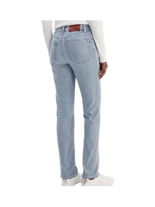 Jean Droit Bleu Femme Calvin Klein JeansRise 2
