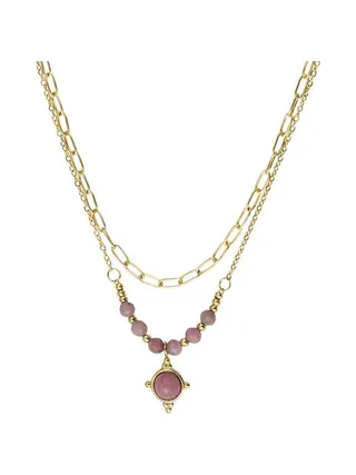 Collier Doré Femme Clio Blue Fiona 2