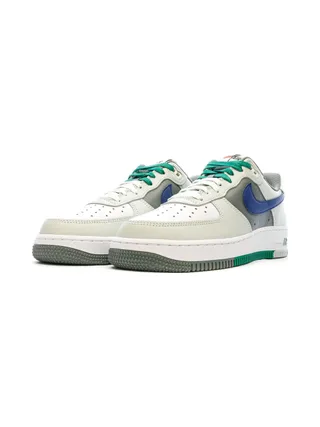 Baskets Blanc/Vert/Marine Homme Nike Air Force 1 6
