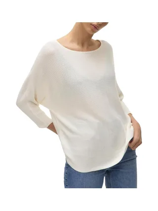 Pull Blanc Femme Vero Moda Nora 1