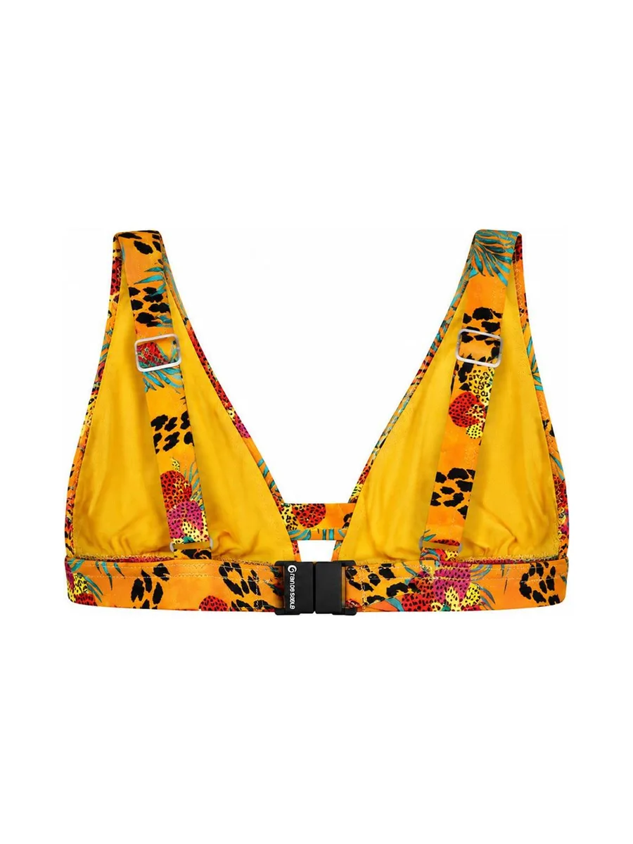 Haut de Maillot de bain Orange Femme Grain de Sable Diana 3