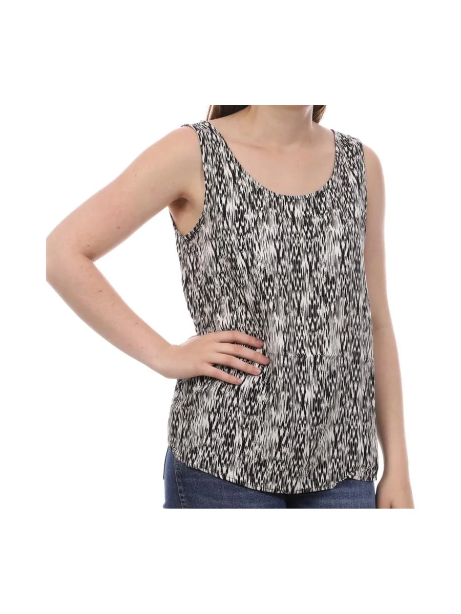 Top Blanc Imprimé Femme Vero Moda Easy 2