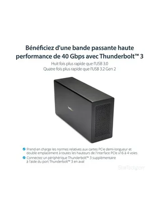 Expansion Chassis Thunderbolt 3 PCIe DP 8