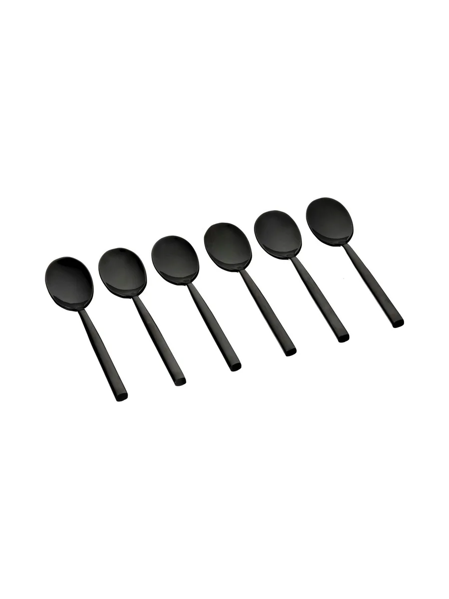 Coffret 6 petites cuillères NILS - Black 17