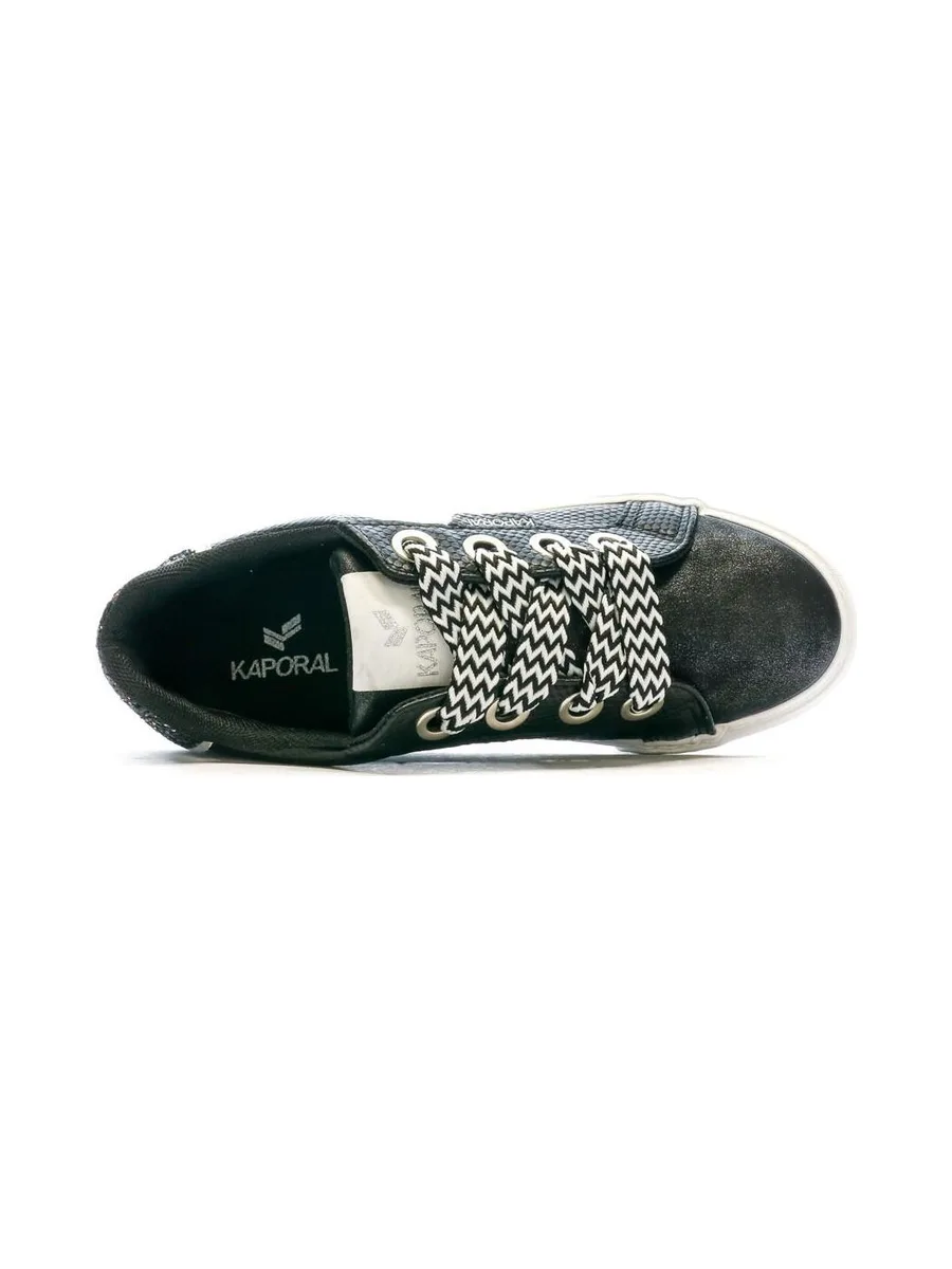 Baskets Noir Femme Kaporal Sandra 5